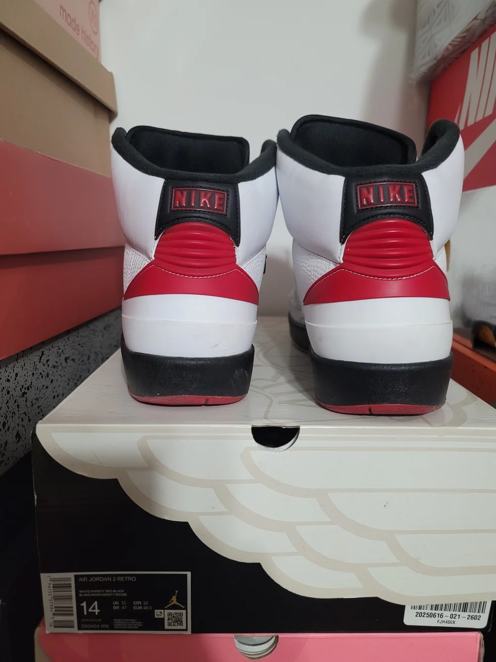 Air Jordan 2 Chicago Size 14